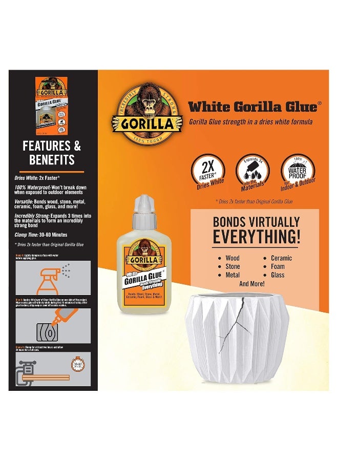 GORILLA GLUE 2OZ WHITE DP (10) - Image 4