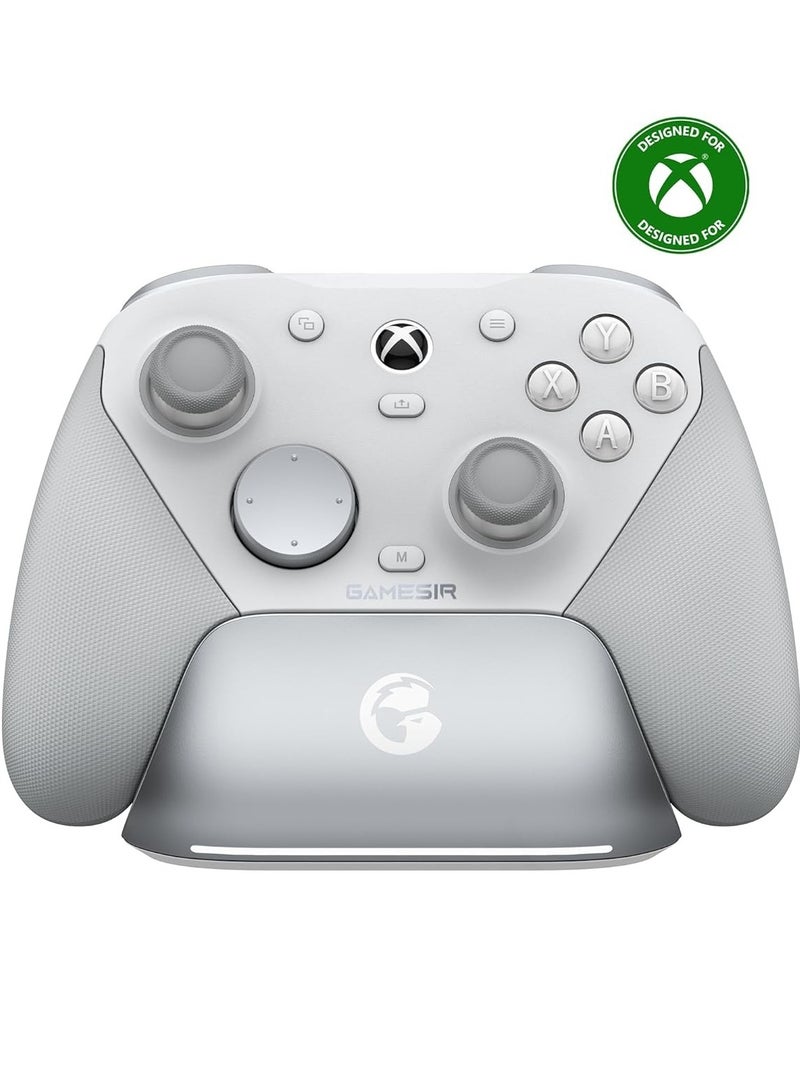 general Classic Gamepad G7Pro Controller with Smart Auto Start-Stop Charging Dock, Tri-Mode Connectivity for Xbox, PC & Mobile Wireless Controller, Plug and Play Gaming Gamepad with TMR sticks, Hall Effect & Clicky Trigger Stops, Six-Axis Gyroscope, Four Macro Buttons, 1000Hz Polling Rate, Four Rumble Motors, Battery 1200mAh, 3.5mm Audio - Image 1