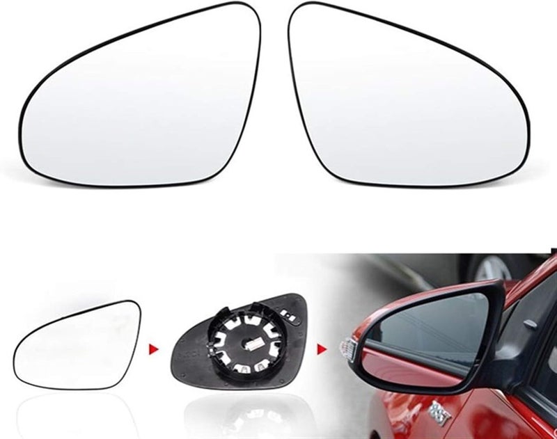 Wivplex Rearview Mirror Glass for Vios Levin Yaris 2014-2018 - Image 2