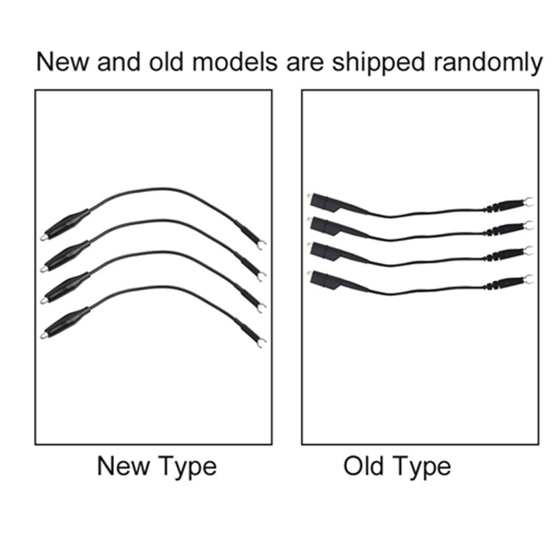 4 قطع من أسلاك توصيل الأرض لمسبار راسم الذبذبات مع مشابك التمساح للاختبار والإصلاح الإلكتروني - Image 4