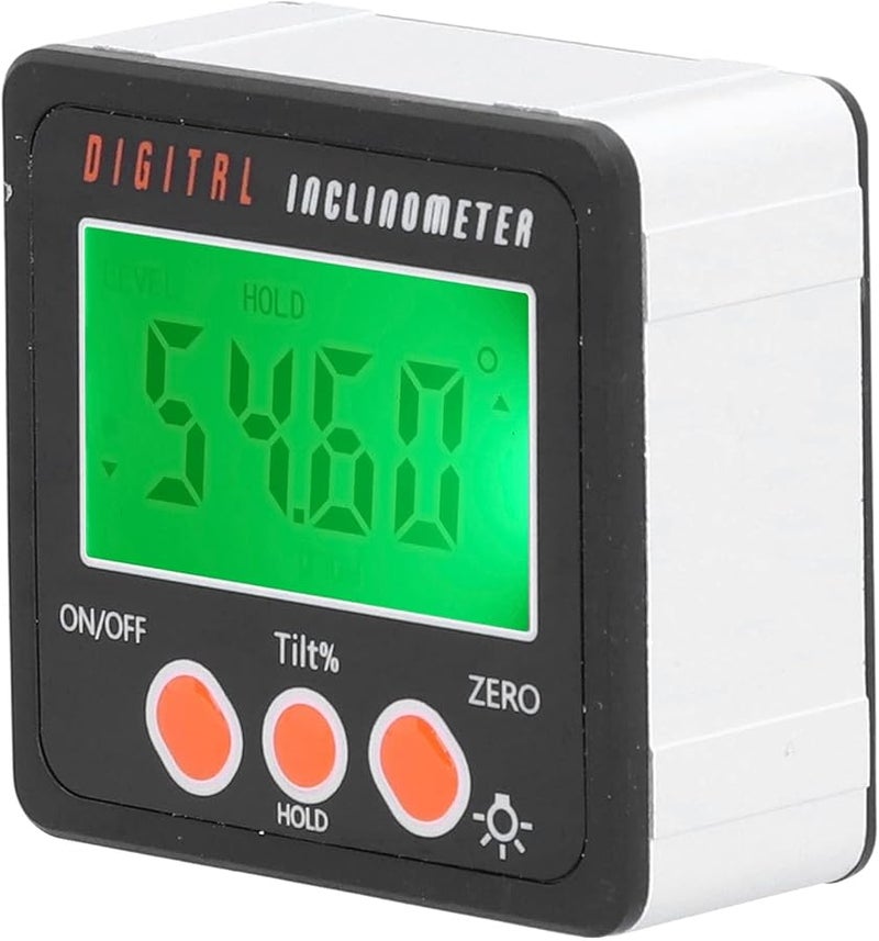 ABS Digital Angle Finder Protractor Electronic Magnetic Inclinometer IP54 High Accuracy 5 5cm Compact for Woodworking Construction - Image 2