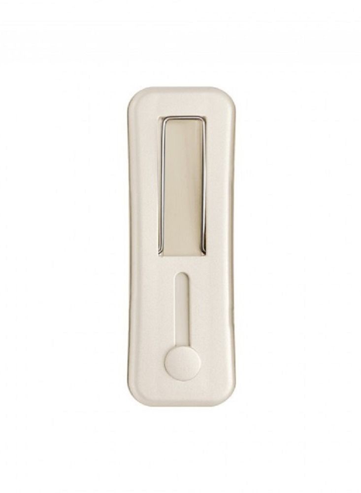 Tablet Grip Holder Universal Finger Ring Hand Strap with Foldable Stand Mount White