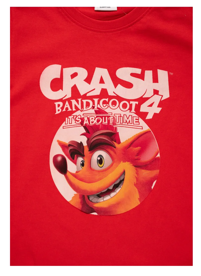 Crash Bandicoot كراش بانديكوت - تي شيرت