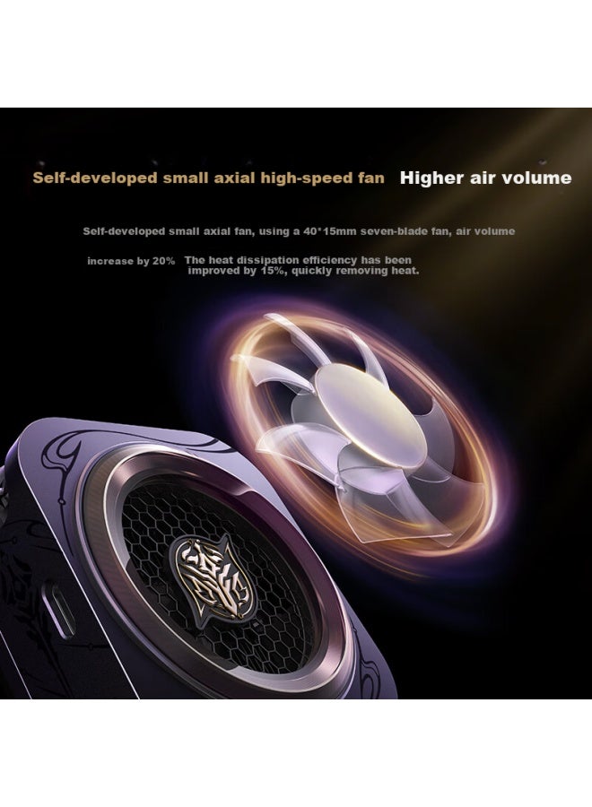 Nubia Red Devil Nubia Red Magic Magnetic Cooling Fan 6Pro, Cooling Back Clip, Gaming Ultra-Low Noise, Semiconductor Cooling Device, Suitable For Tablets And Phones [Honor Of Kings - Hua Mulan Co-Branded] - Image 4
