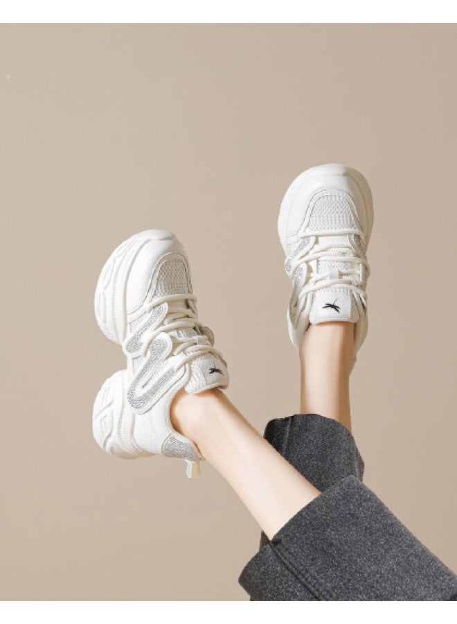 RED DRAGONFLY New Autumn/winter Dad Shoes For Women, Versatile Casual Platform Sneakers, Height-increasing Sports Shoes - Image 1
