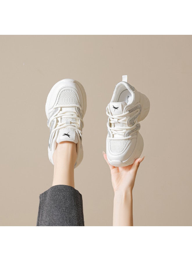 RED DRAGONFLY New Autumn/winter Dad Shoes For Women, Versatile Casual Platform Sneakers, Height-increasing Sports Shoes - Image 3
