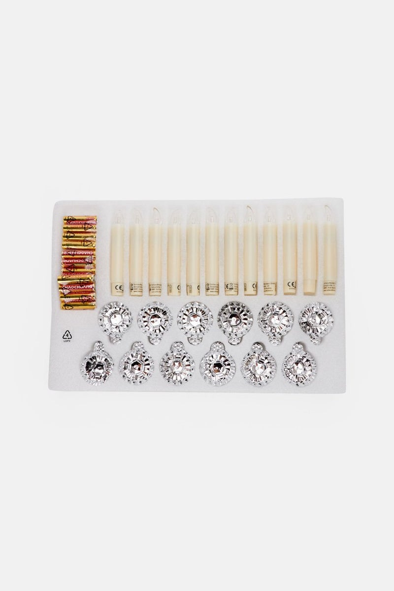 Tchibo LED Christmas Tree Candles, Cream  - Image 1