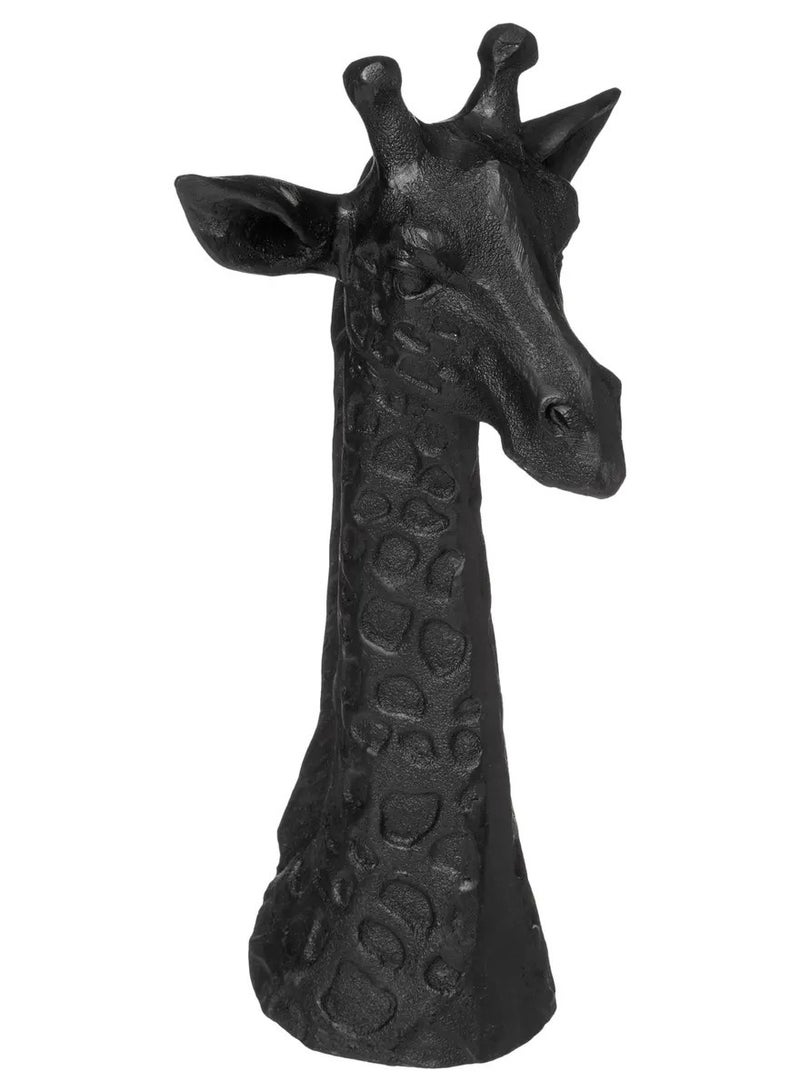 لوفت زرافة سفاري، تمثال صغير، الطول ١٦ × العرض ١٥.٥ × الارتفاع ٣٢ سم، ديكور منزلي فني، منحوتة غزال أنيقة، ديكور للمنازل - بولي ريزين - ١٧٣٤٩٩ - Image 3