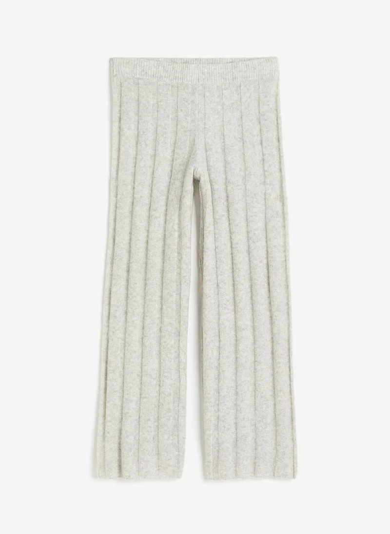 H&M Rib Knit Trousers