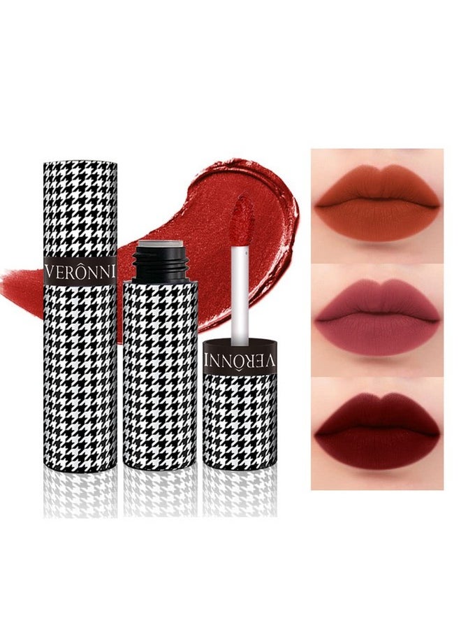 3 Pcs Matte Lipstick Velvet High Pigment Lip Gloss Setliquid Lipstick Long Lasting Lip Makematte Lip Gloss Lip Stain Makeup Set Pack Of 3 Lip Gloss Kit For Lips And Face (01) - pzsku/Z4F15075C1067FADDE539Z/45/_/1694504304/d72741f1-9273-4634-b4af-88146e1d7767