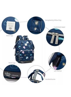 LEQUEEN Lequeen Diamond 7TH Edition Soft Waterproof Original mommy bag  - Image 4