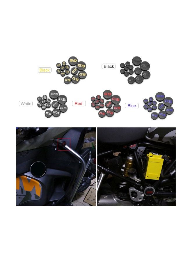 Loquat 13-Piece Replacement Hole Frame Protective Cover For BMW R1200GS LC Adventure (2013-2016) - Image 3