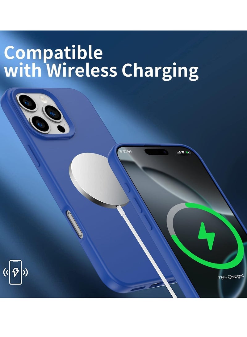 MIGOFAST Designed for iPhone 16 Pro Max Case Silicone Ultra Slim Shockproof Phone Case with Soft Anti-Scratch Microfiber Lining Enhanced Camera Protection Phone Case for 16 Pro Max - Image 3