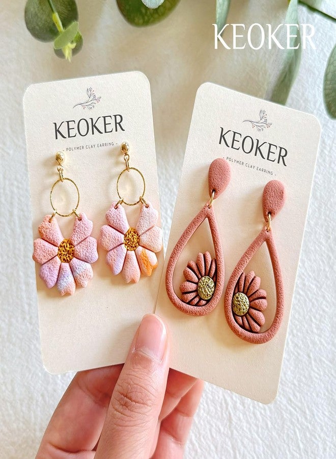 KEOKER Polymer Clay Texture Roller for Making Earrings, Works Great With Clay Cutters (Sandpaper Texture) - Image 3