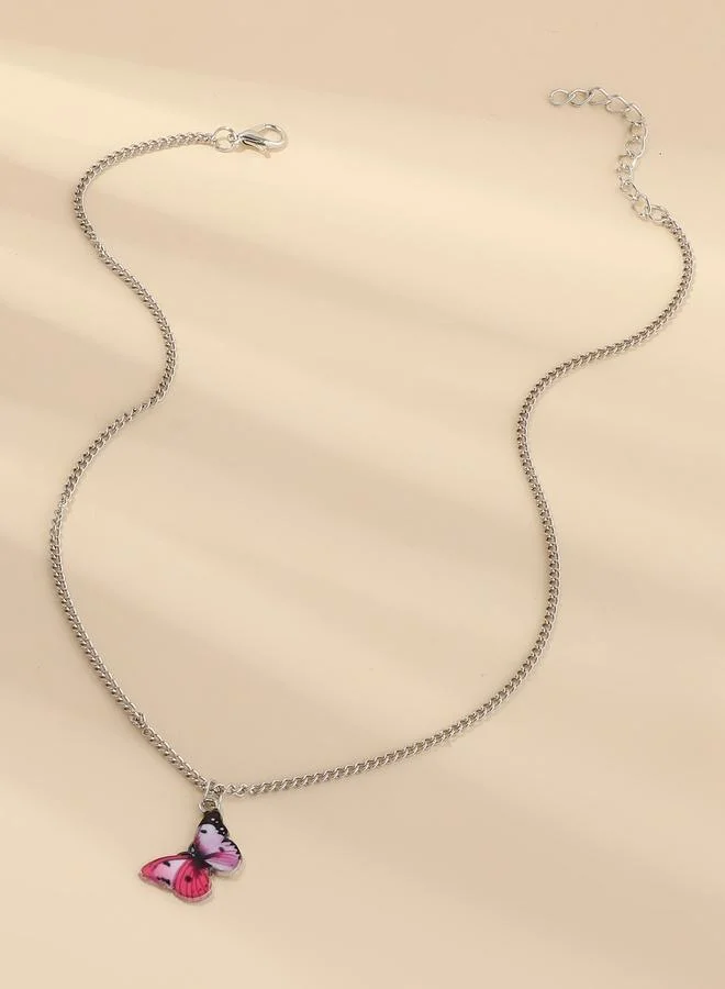 Take Two Butterfly Pendant Necklace