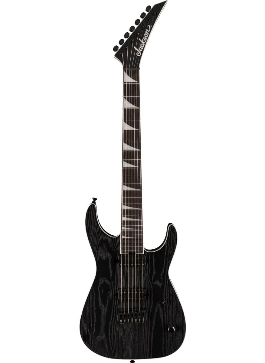 Jackson Jackson Pro Series Signature Jeff Loomis Soloist SL7 HT 7string Electric Guitar  Black Ash  - Image 2