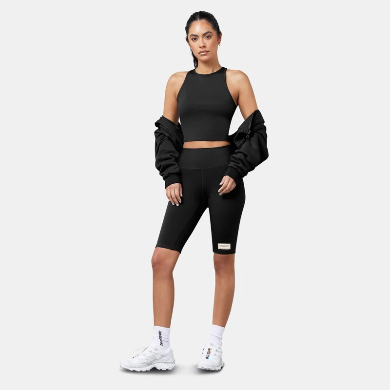 The Giving Movement Black Women's Softskin Bike Shorts for Women | Best Price UAE