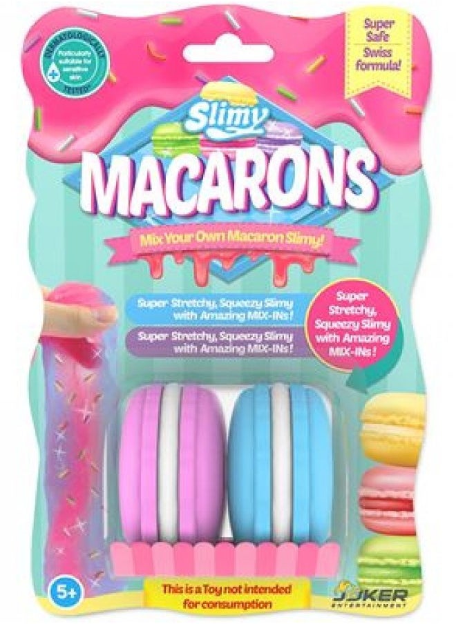 Slimy Macarons in Blister Card 2 Colour 50g  - Image 1
