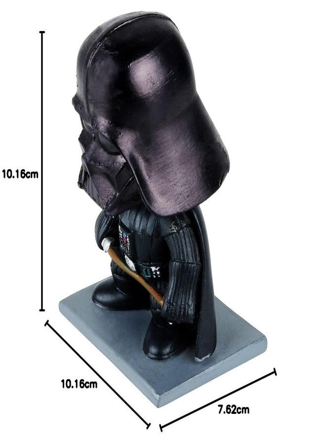 تمثال دارث فيدر ذو الرأس المتأرجح من PosterPapaa، ذو مظهر لطيف، طوله 10 سم، مثالي للمكتب والمنزل والسيارة، مناسب للأعمار من 15 سنة فما فوق. - Image 5