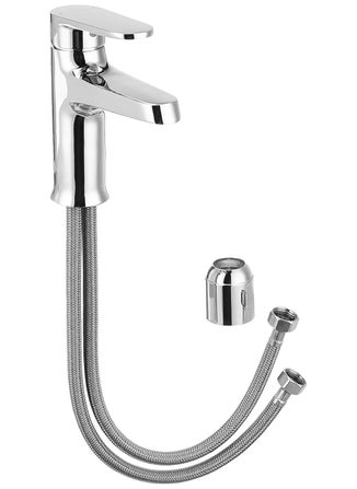 Kohler Kohler Metal Beam Single Control Lavatory Faucet, Without Drain (Chrome Finish, Silver)  - Image 1