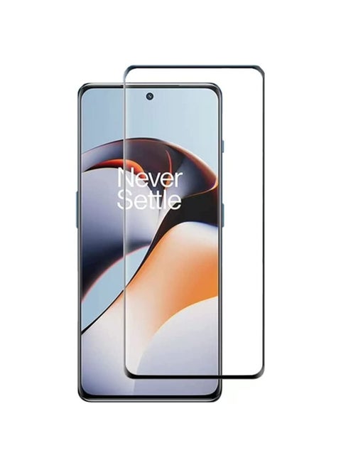 OnePlus 11R Screen Protector, Tempered Glass [Full Adhesive][Full Coverage] [Bubble-Free] [Anti Scratch] HD Clear High Responsive Screen Protector for OnePlus 11R 5G (Full Glue 9D Black)