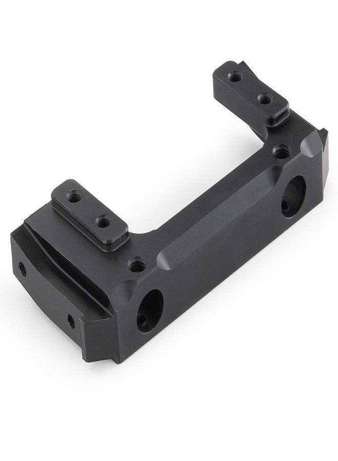 MOHERO Alloy Metal Front Bumper Mount for 1/10 AXIAL SCX10 II 90046 RC Crawler Car (Black) - Image 1
