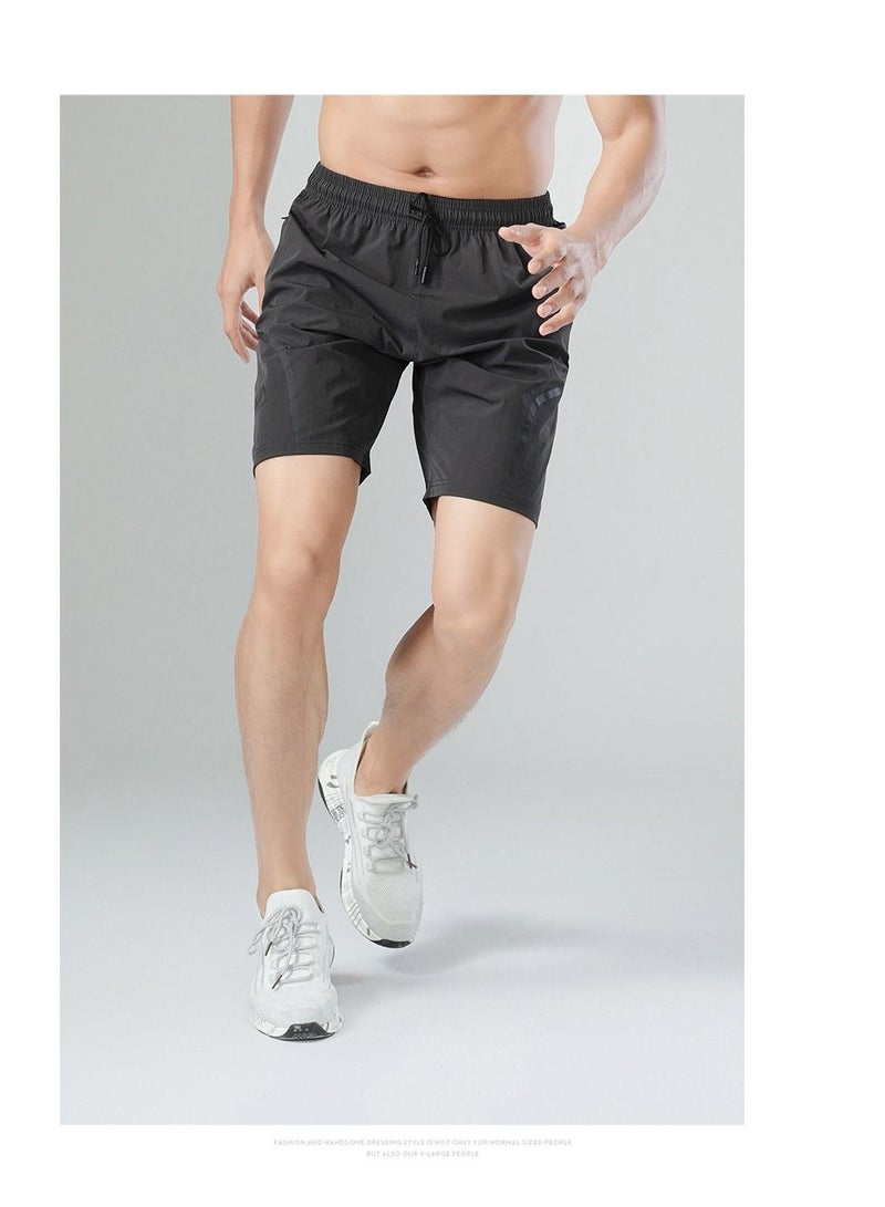 UTDOORWEAR Summer Men's Thin Casual Loose Fitness Sports Quick Dry Breathable Beach Swimming Shorts - Image 2