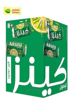 Kinza Soft Drink Lemon Cans, 6 × 360 ml 