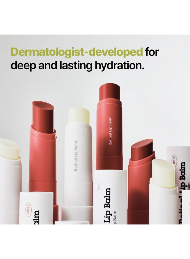 Dr.Different Retinal Lip Balm Clear, Anti-Wrinkle Lip Treatment with Deep Hydration & Long-Lasting Moisture, K-Skincare made by Korean Dermatologist, 0.14oz - Image 4