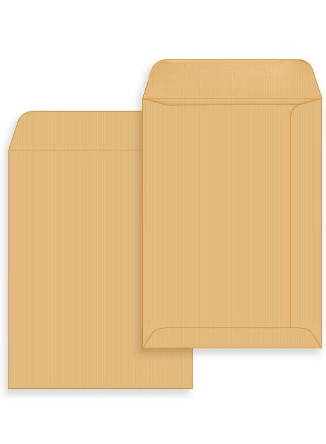 Brown Envelope A5 Size Peel & Seal (50 Pieces Pack)