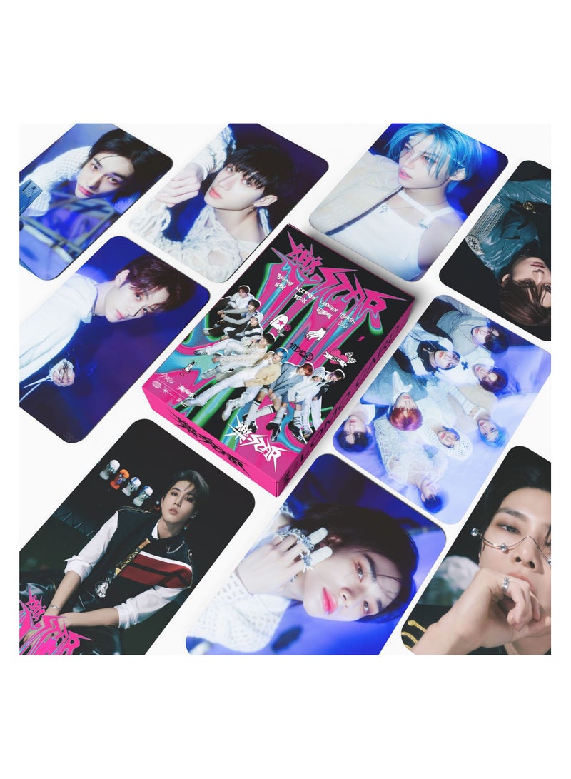 55Pcs Stray Kids New Album ROCK STAR LALALALA Lomo Card - Image 4