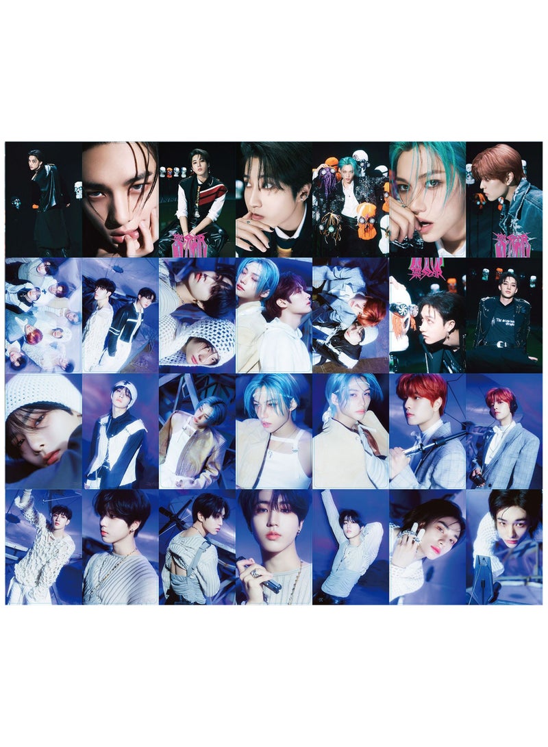 55Pcs Stray Kids New Album ROCK STAR LALALALA Lomo Card - Image 1