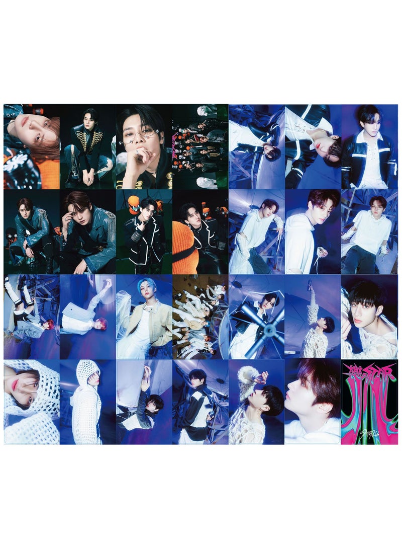 55Pcs Stray Kids New Album ROCK STAR LALALALA Lomo Card - Image 2
