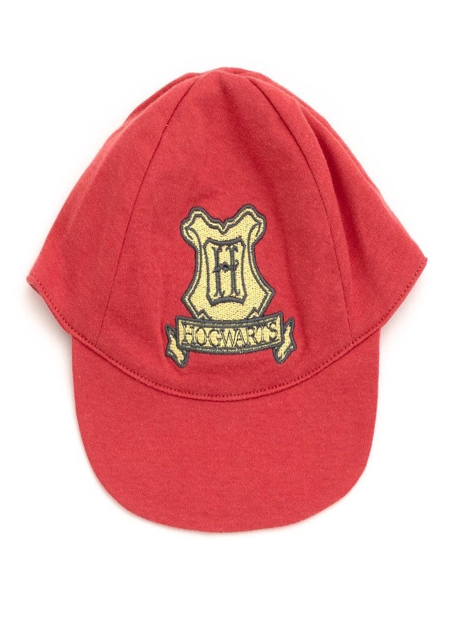 Harry Potter Hedwig Infant Baby Boys Bodysuit, Shorts and Baseball Cap 3 Piece Outfit Set Maroon Red 18 Months - Image 5