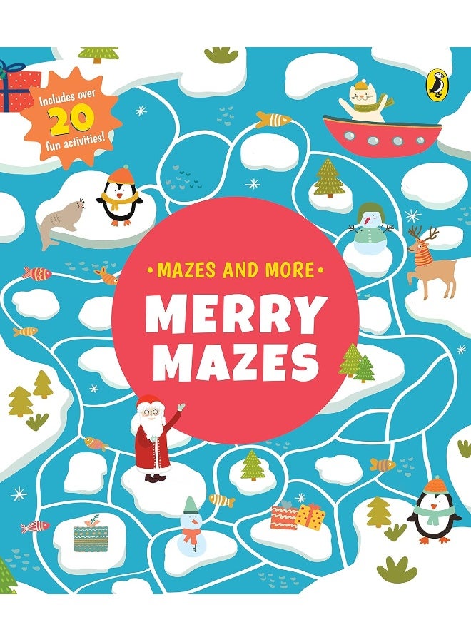 Mazes and more: Merry Mazes: Activity Books | Age 5 and up | Full-colour Activity Books for Children: Fun activities, Mazes, Puzzles, Matching Games and Problem-Solving and More  - Image 1