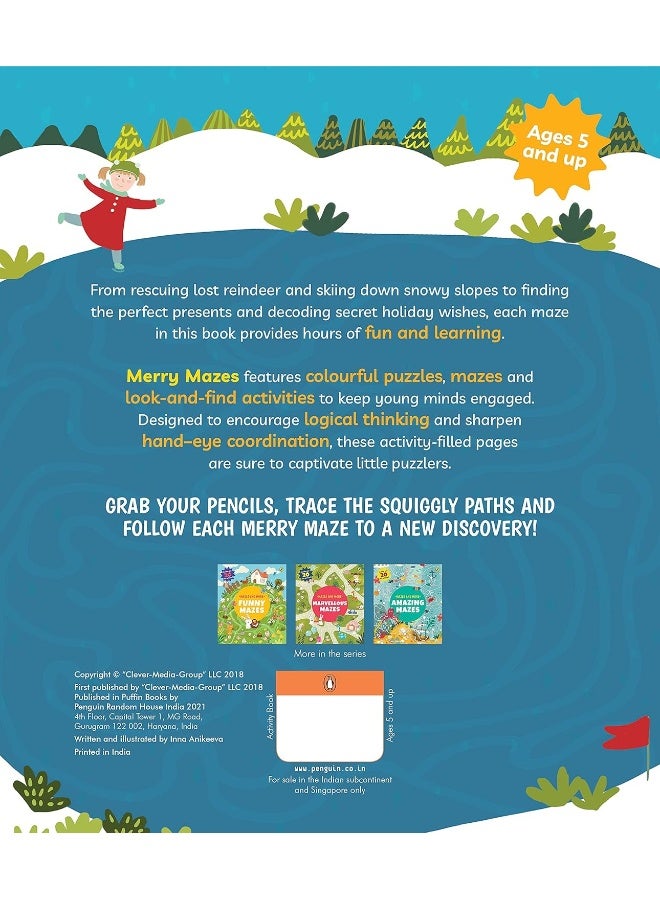 Mazes and more: Merry Mazes: Activity Books | Age 5 and up | Full-colour Activity Books for Children: Fun activities, Mazes, Puzzles, Matching Games and Problem-Solving and More  - Image 2