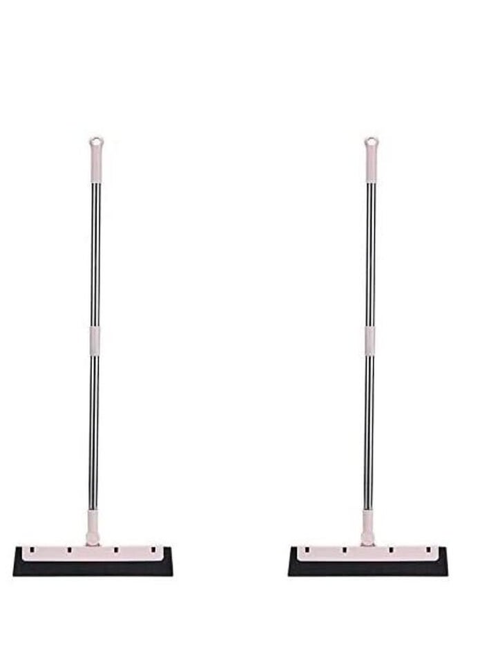AIWANTO - Aiwanto 2Pcs Wiper Long Hand Wiper Squeegee Floor Cleaning Wiper Bathroom Washroom Cleaning Wiper - Image 1