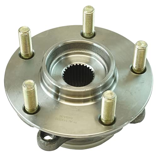 TRQ Front Wheel Hub Bearings Assembly Set Compatible with 2008-2015 Mitsubishi Lancer - Image 3