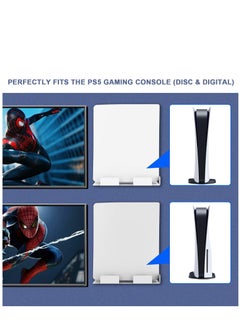 Y&D Wall Mount for Playstation 5 (Disc and Digital), PS5 Accessories Stable Metal Hanging Stand Console Mounting Stand/Holder/Rack Space Saving & Improved Airflow  - Image 3