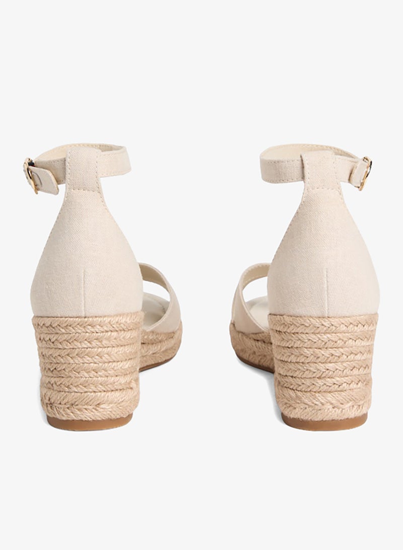 TOMMY HILFIGER Hemp Crossover Strap Wedge Espadrilles - Image 4