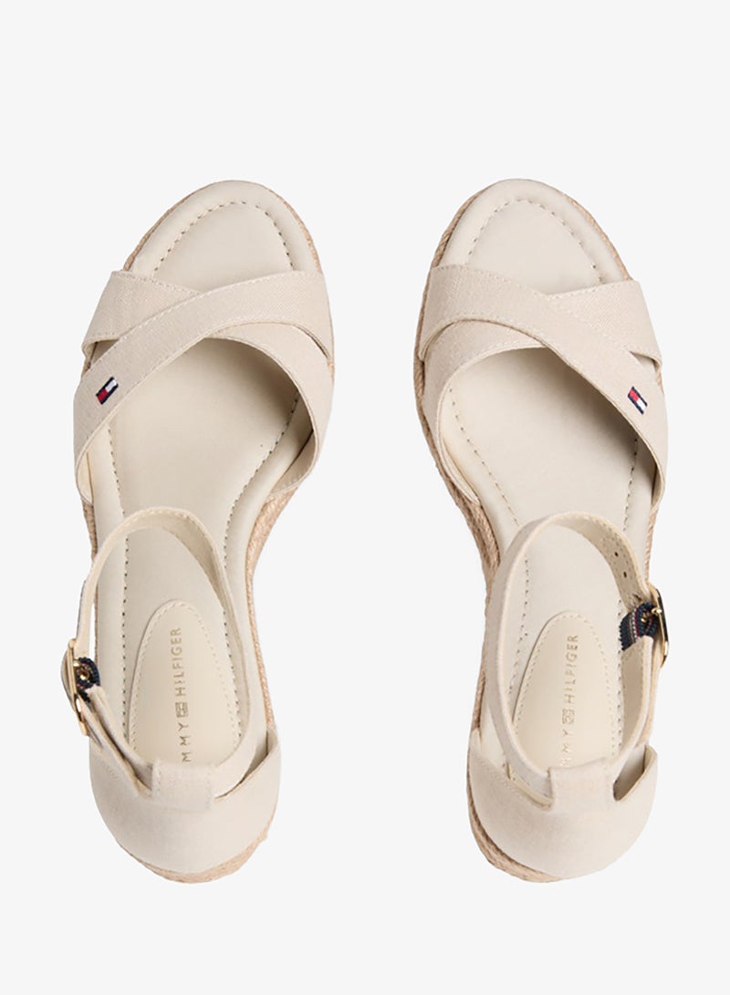 TOMMY HILFIGER Hemp Crossover Strap Wedge Espadrilles - Image 5
