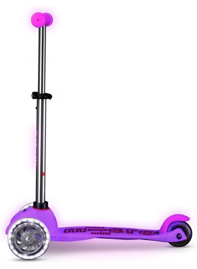 Micro | Mini Deluxe Glow LED Scooter 3 Wheels Kids | Glow in the Dark | Wheels with LED Lighting | Fun and Safety | 2-5 Years | Scooter for Kids | Scooters | Kids Scooter - Image 3