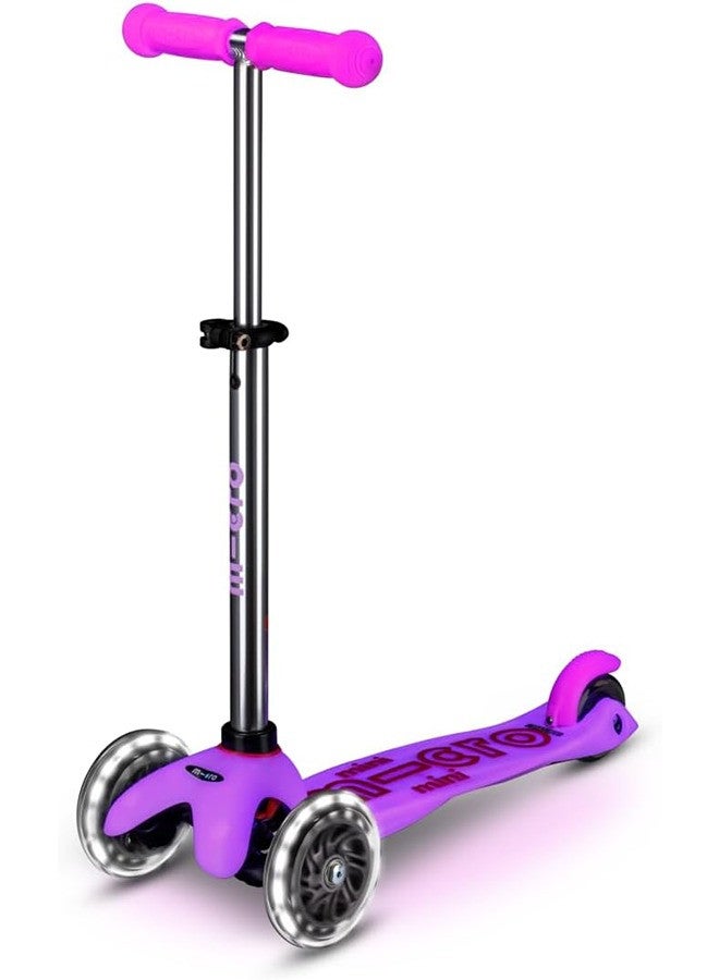 Micro | Mini Deluxe Glow LED Scooter 3 Wheels Kids | Glow in the Dark | Wheels with LED Lighting | Fun and Safety | 2-5 Years | Scooter for Kids | Scooters | Kids Scooter - Image 2