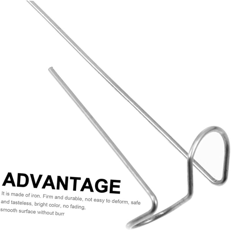 VICASKY 3pcs Stainless Steel Air Plant Holders Hanging Hooks for Home Office Garden Wedding Decor - Image 5