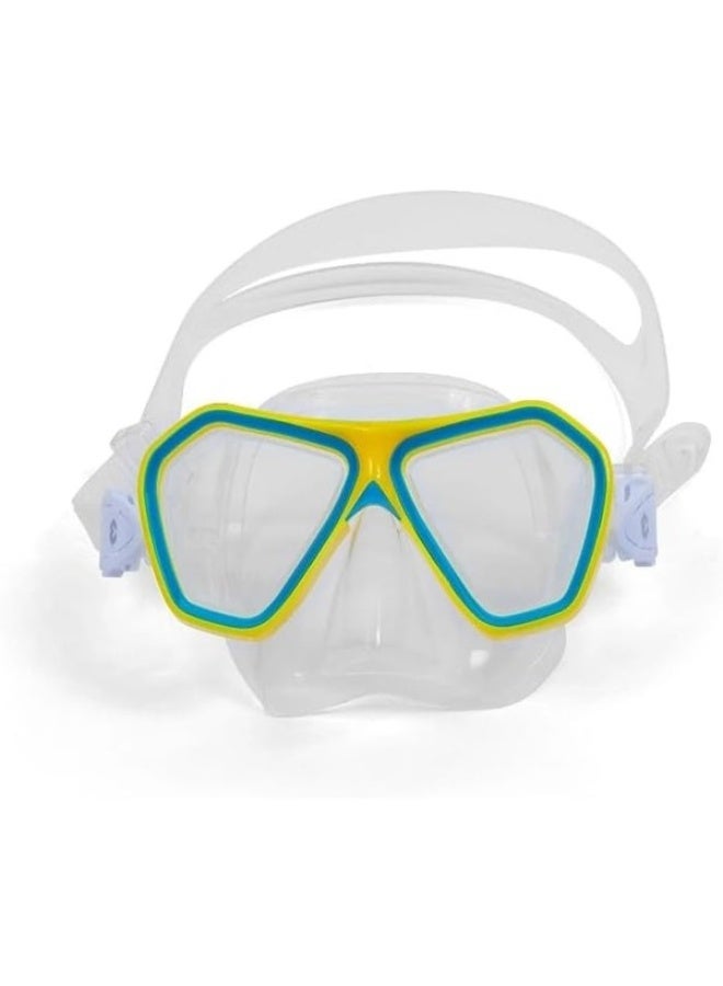 DYNAMICNORD Snorkeling Set Junior Msj-20 Clear/Yellow-Blue - Image 2