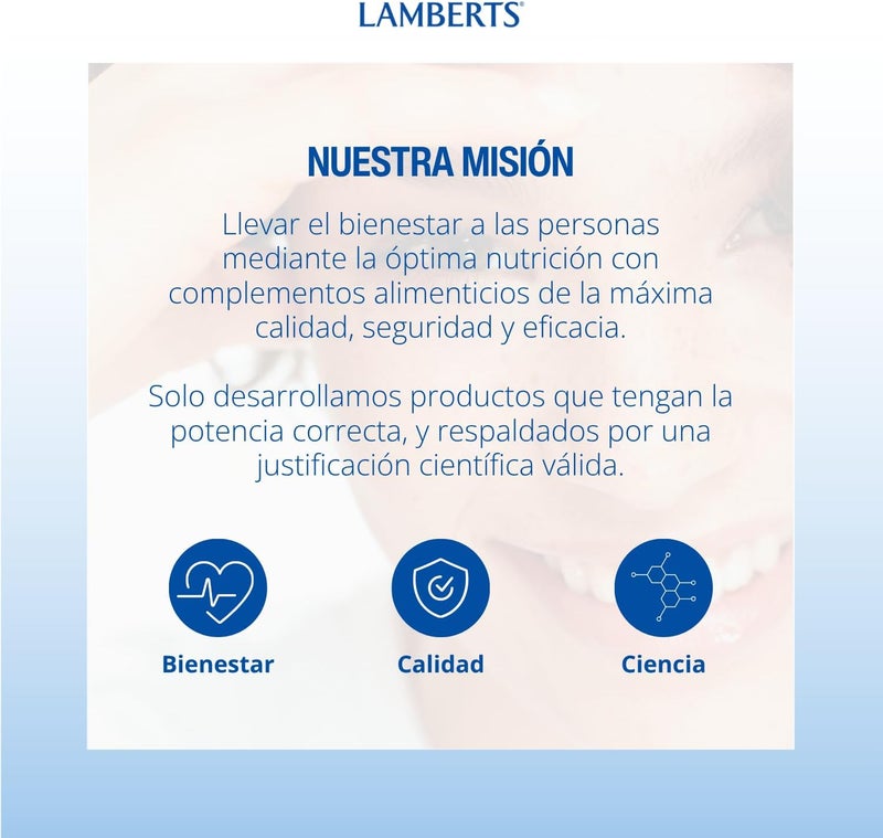 Lamberts Vitamin B6 50mg Pyridoxine 100 Tablets - Image 5