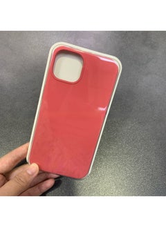 For Iphone16 Liquid Silicone Phone Case For Iphone 16Pro Max/16Pro Full Covering Drop-Resistant Protective Case-Color:Camellia Red [with Logo]]-Applicable Model:For Iphone16 [sealed Packaging]
