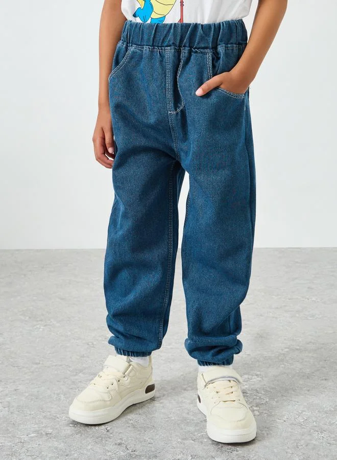 ستايلي جينز قطن سهل الارتداء