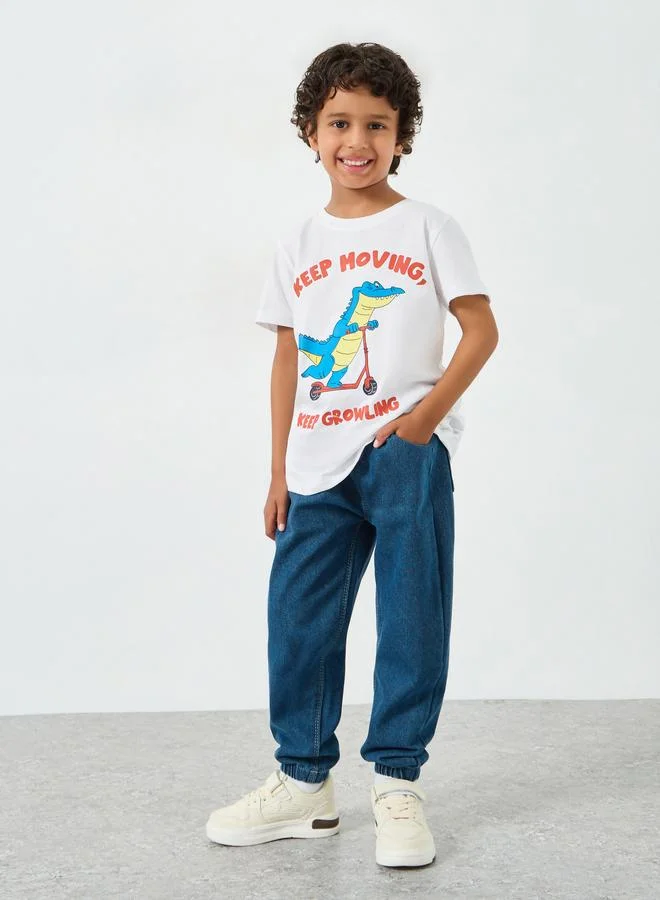 ستايلي جينز قطن سهل الارتداء