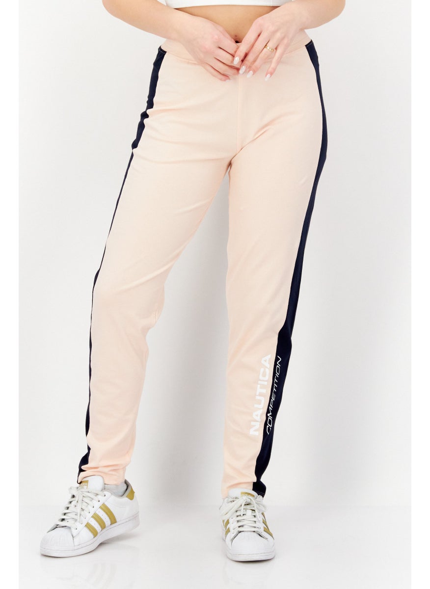 Nautica Competition Women Sportswear Fit Training Leggings, Pink  - Image 1